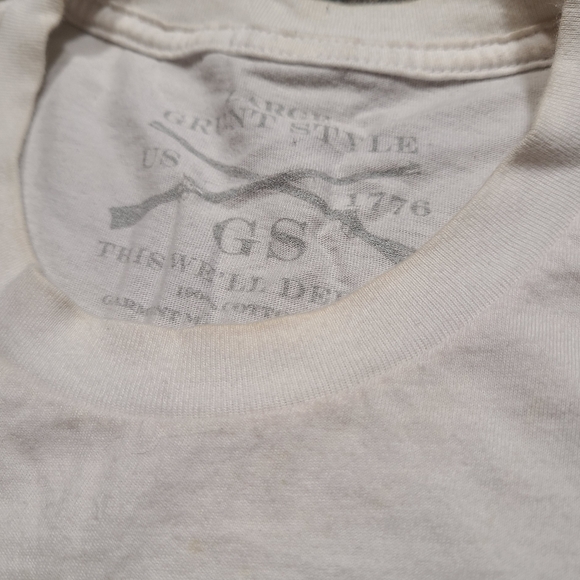 Grunt Style Legends Never Die T-Shirt White Large Patriotic USA Military Graphic - Picture 5 of 7